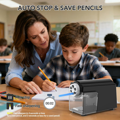 Rechargeable Classroom Electric Pencil Sharpener,PSD4RD