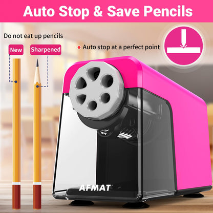 Rechargeable Classroom Electric Pencil Sharpener,PSD1BK