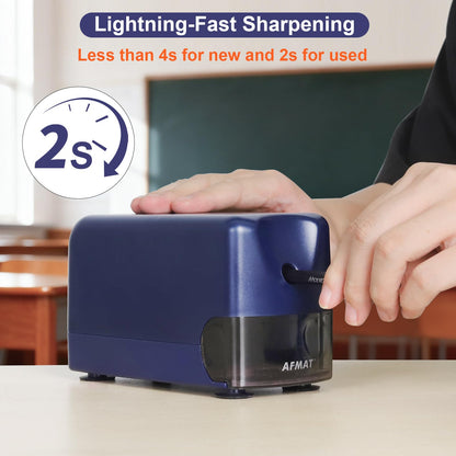 Rechargeable Classroom Electric Pencil Sharpener,PSD3BL