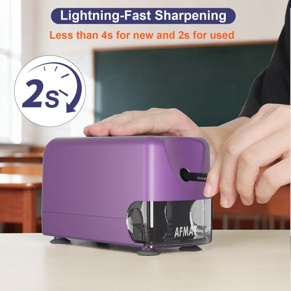 Rechargeable Classroom Electric Pencil Sharpener,PSD3BL
