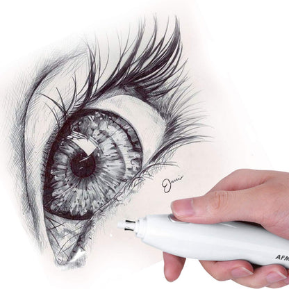 Rechargeable Electric Eraser for Artists, with 140 Eraser Refills, EE04