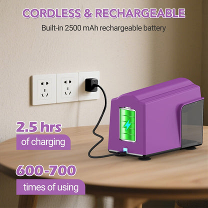 Rechargeable Classroom Electric Pencil Sharpener,PSD4RD