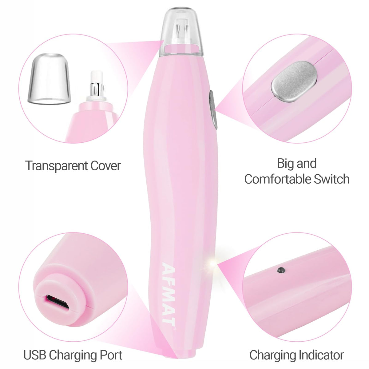 Rechargeable Electric Eraser for Artists, with 140 Eraser Refills, EE15