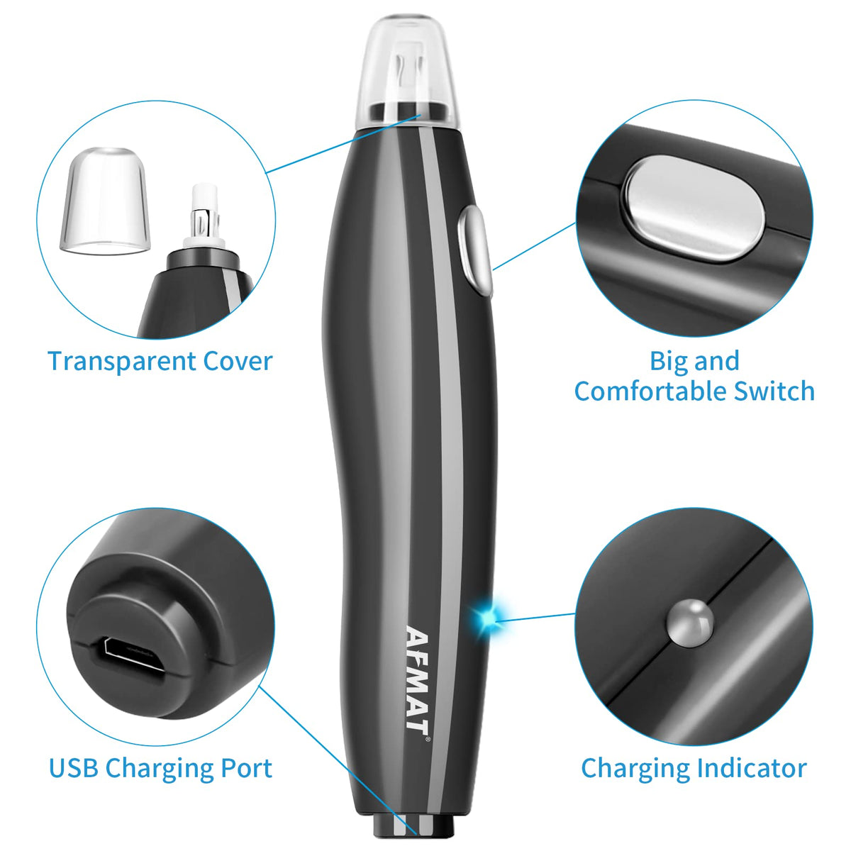 Rechargeable Electric Eraser for Artists, with 140 Eraser Refills, EE15
