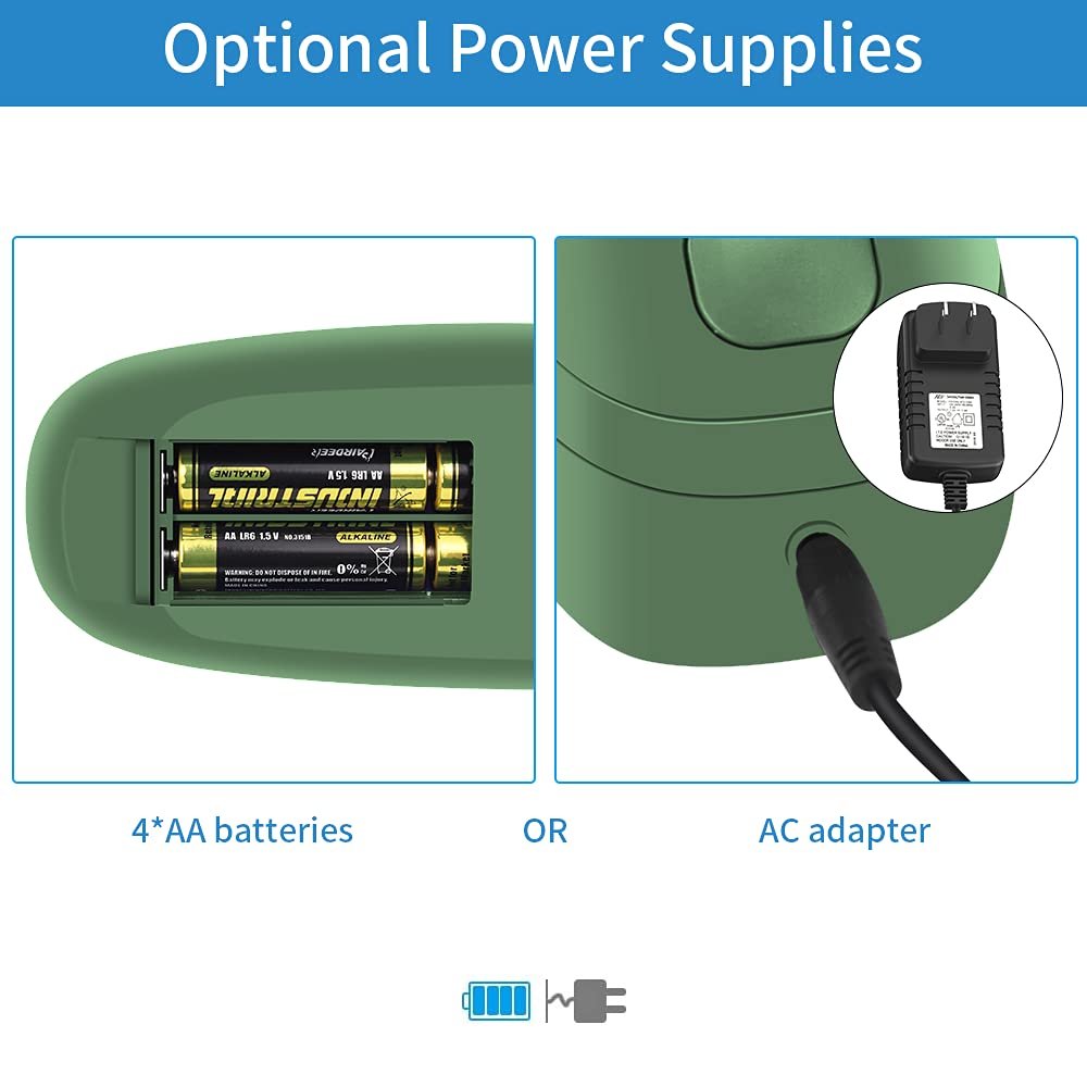 AFMAT ES03 Electric Stapler for Desk, Automatic Stapler Desktop, Office Staplers Electric, with Reload Reminder & Release Button, 25 Sheets Capacit,Black