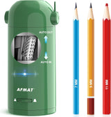 Available in Canada:AFMAT PSX5 Fully Automatic Electric Pencil Sharpener,AFMAT Electric Robot Pencil Sharpener for Colored Pencils 7-11.5mm,Green