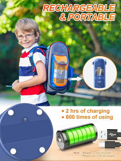 Fully Automatic Rechargeable Electric Pencil Sharpener, PSX5GY