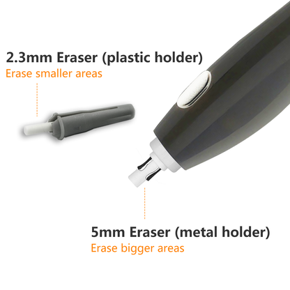 Rechargeable Electric Eraser for Artists, with 140 Eraser Refills, EE04