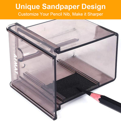 Available in Australia:AFMAT PS10 Long Point Pencil Sharpener, 8-20mm Long Pencil Nibs