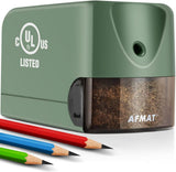 💝Teachers' Favorite Classroom Essentials💝Electric Pencil Sharpener, Heavy Duty Pencil Sharpener for Classroom, 6.5-8mm No.2/Colored Pencils, UL Listed, 10,000+ Sharpenings, for Home, Office, School,PS105