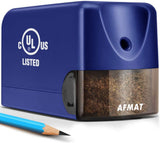 AFMAT PS28 Electric Pencil Sharpener, Heavy Duty Colored Pencil Sharpeners for Classroom,Home,PS28